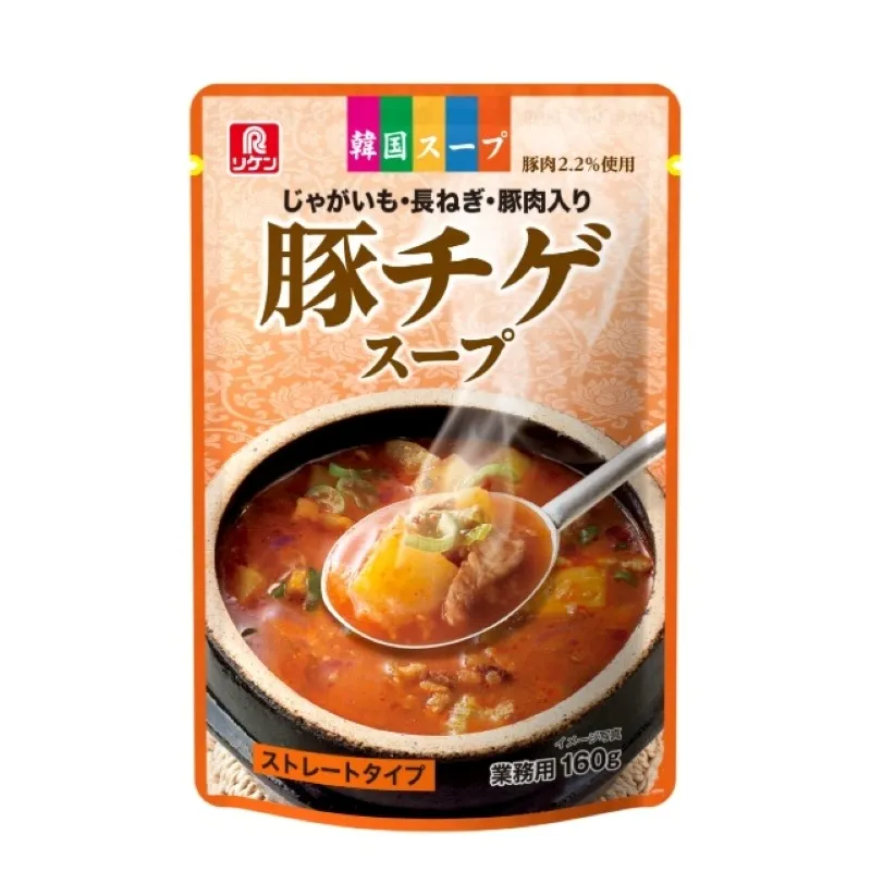 韓国スープ 豚チゲスープ ストレート