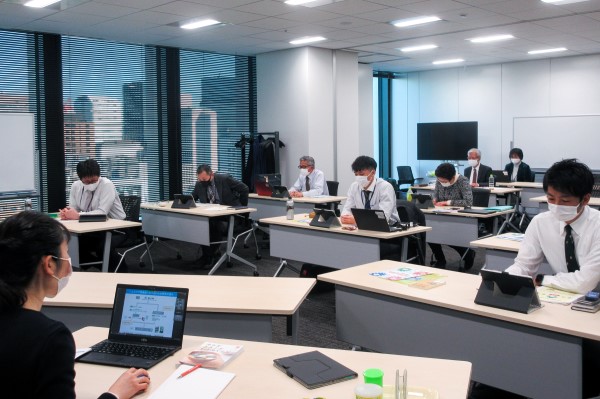 わかめ学習認定講師の研修会風景
