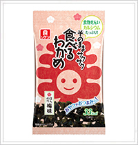 そのままサクサク食べるわかめ　ほんのり梅味
