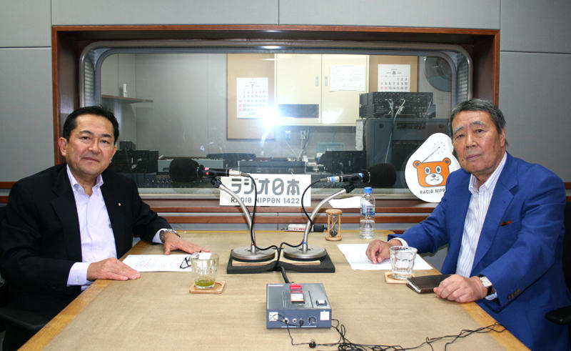 「こんにちは!鶴蒔靖夫です」に当社社長の山木が出演しました