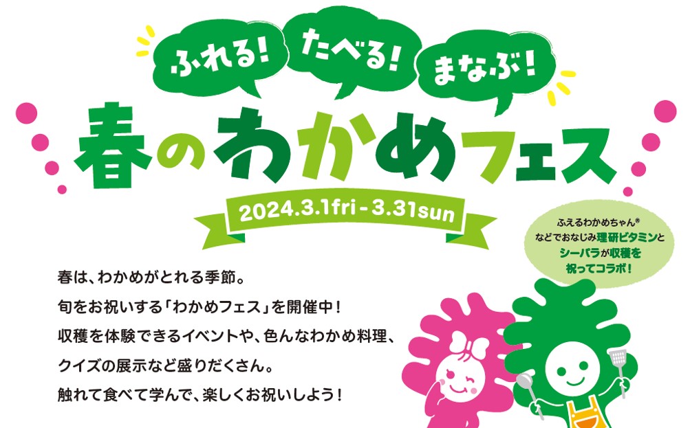 わかめフェスバナー