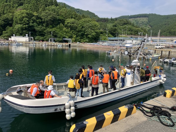 乗船の様子 乗船の様子