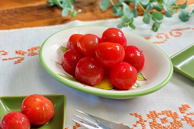 冷たいピクルスはクールダウンにも