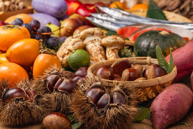 秋バテには旬の食材がおすすめ