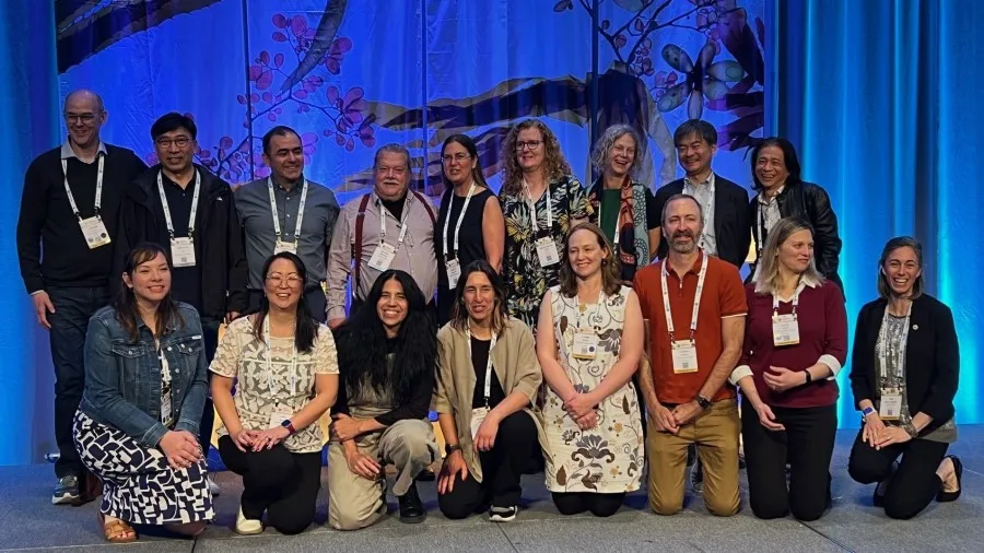 ISSの参加者ら カナダ・ビクトリアで行われたISSの参加者ら(後列右から二番目:理研食品 佐藤)