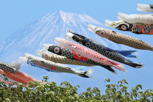 鯉のぼりの写真