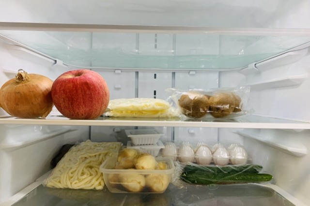 冷蔵庫の中の写真