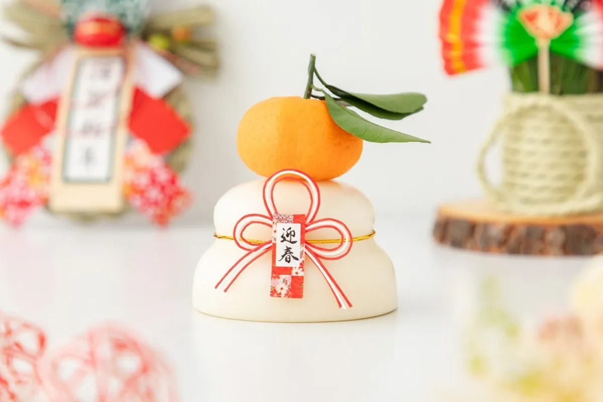 鏡餅の写真（お正月のイメージ）