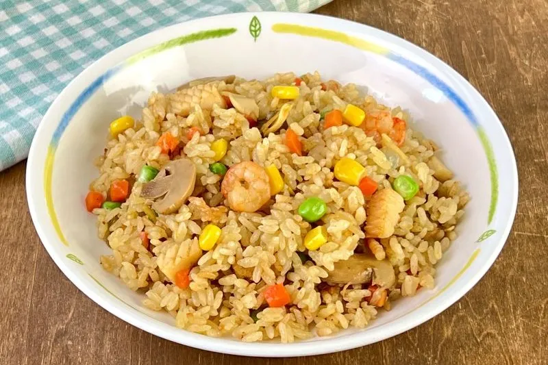 シーフードカレーピラフ