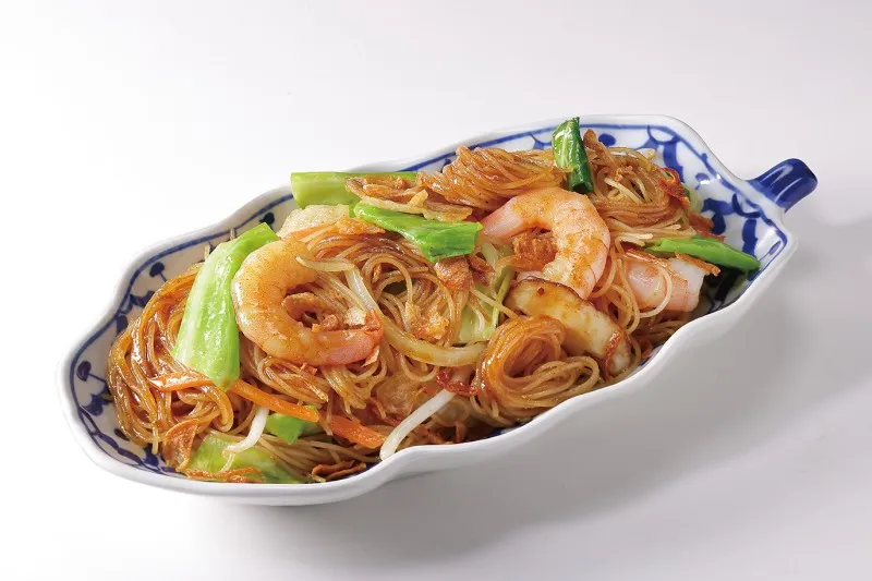 シンガポール風焼きビーフン
