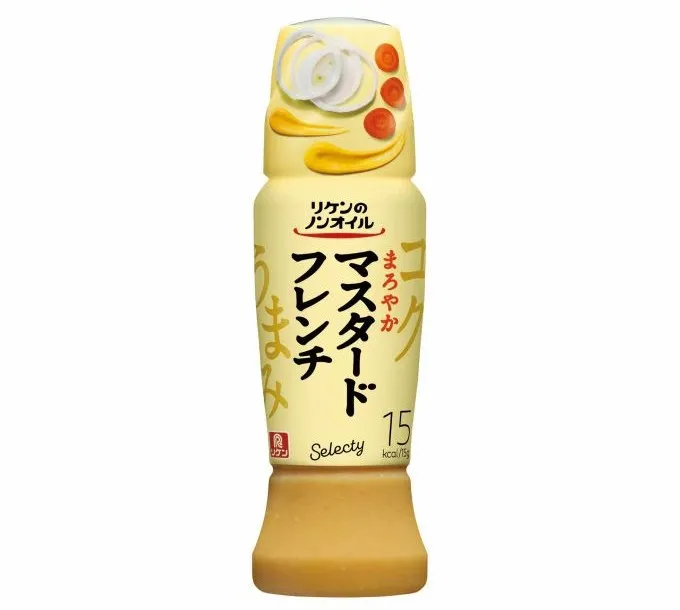 リケンのノンオイル® セレクティ® まろやかマスタードフレンチ