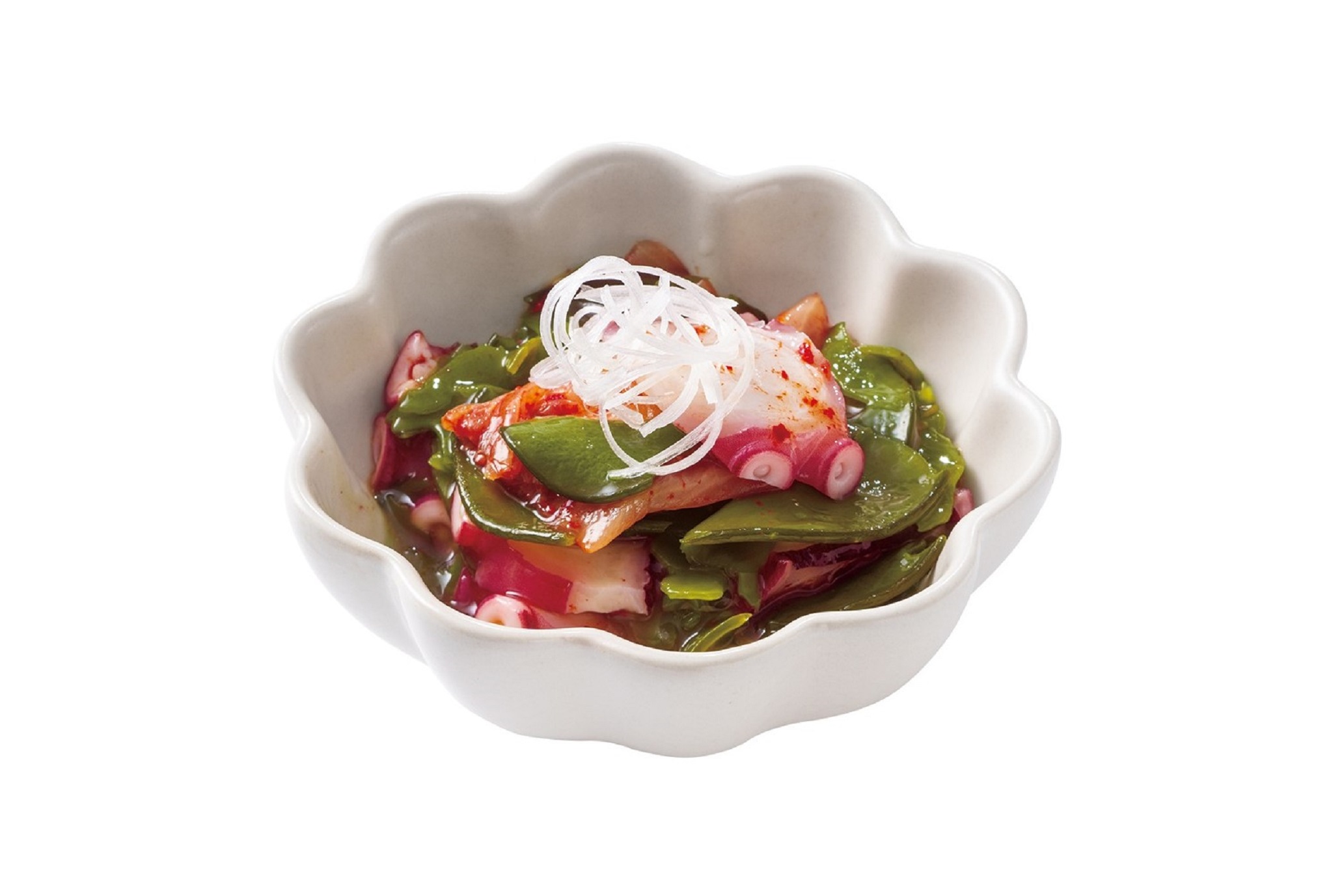 鬼たたきめかぶのタコキムチ和え