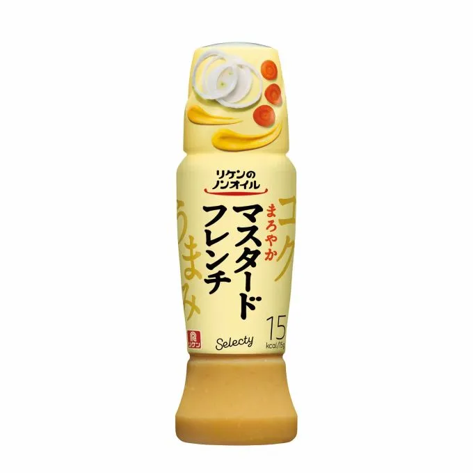 リケンのノンオイル® セレクティ® まろやかマスタードフレンチ