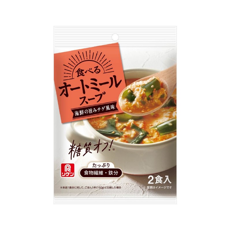 食べるオートミールスープ 海鮮の旨みチゲ風味 食べるオートミールスープ 海鮮の旨みチゲ風味