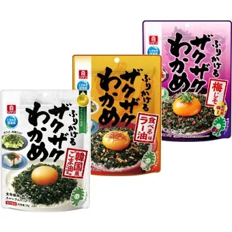 ふりかけるザクザクわかめ®シリーズ
