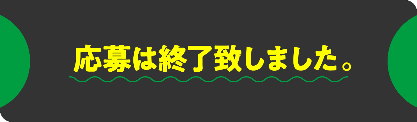 応募は終了致しました。
