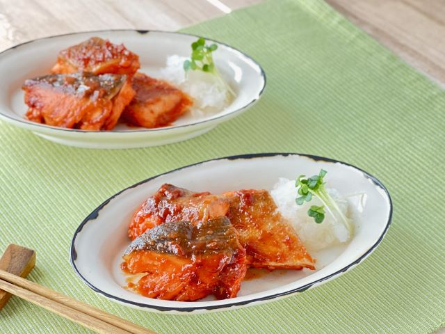 鮭の漬け焼き