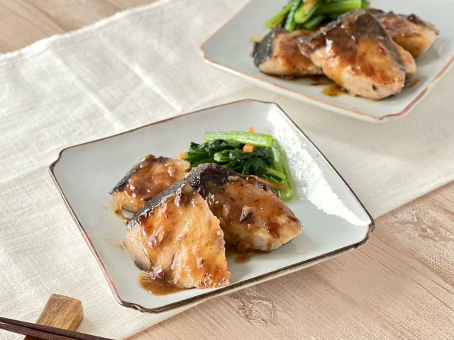 ぶりのねぎ塩麹焼き