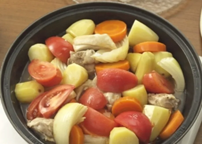 青じそのタジン鍋