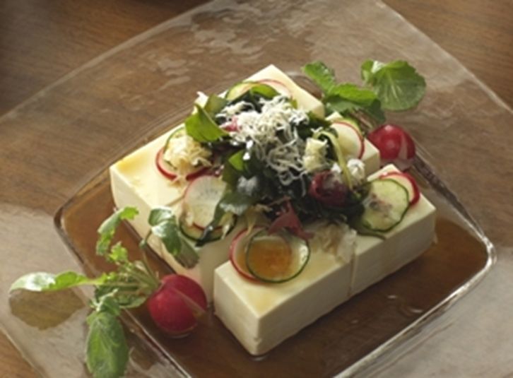 豆腐の青じそサラダ 豆腐の青じそサラダ