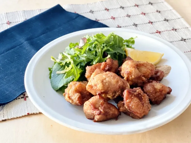 鶏肉のだし唐揚げ