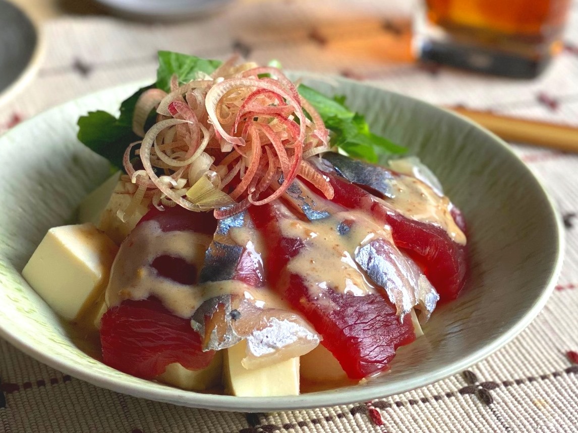 海鮮豆腐丼