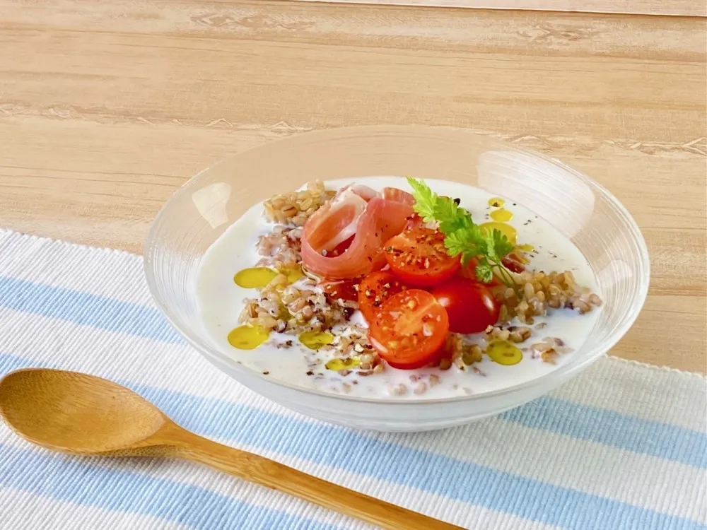 冷製スープごはん