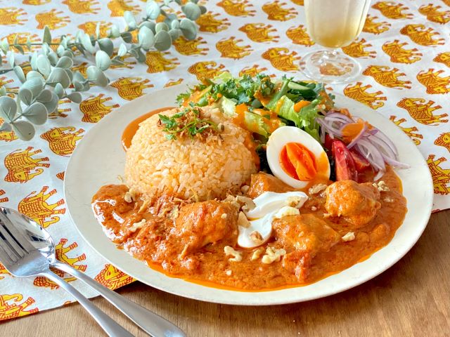 バターチキンカレープレート