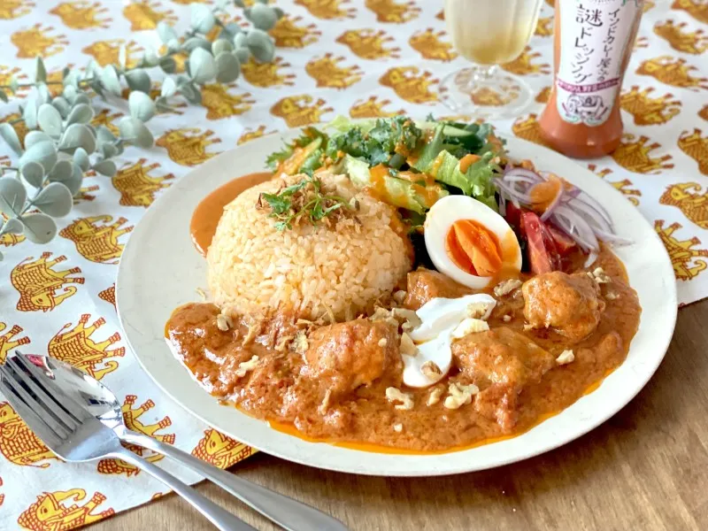 バターチキンカレープレート