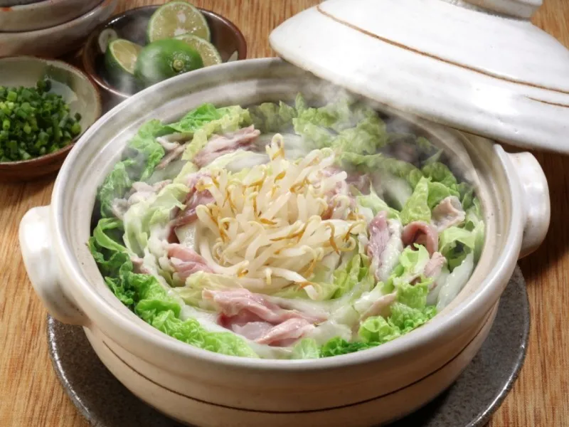 白菜の重ね蒸し鍋