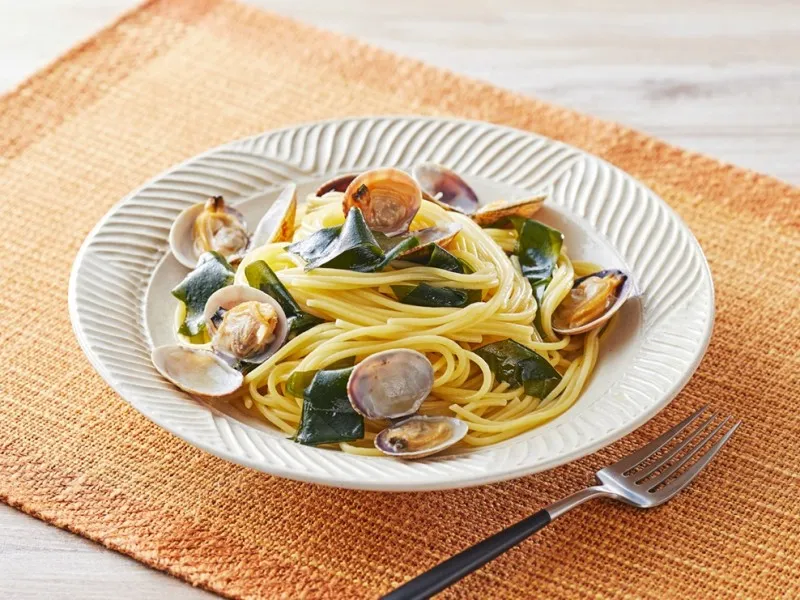 和風ボンゴレパスタ
