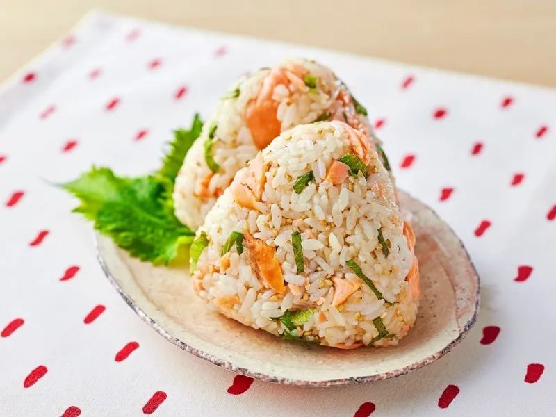 焼鮭のだしおむすび