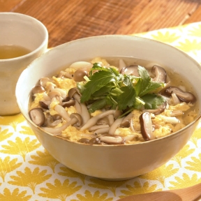 きのこの和風あんかけうどん