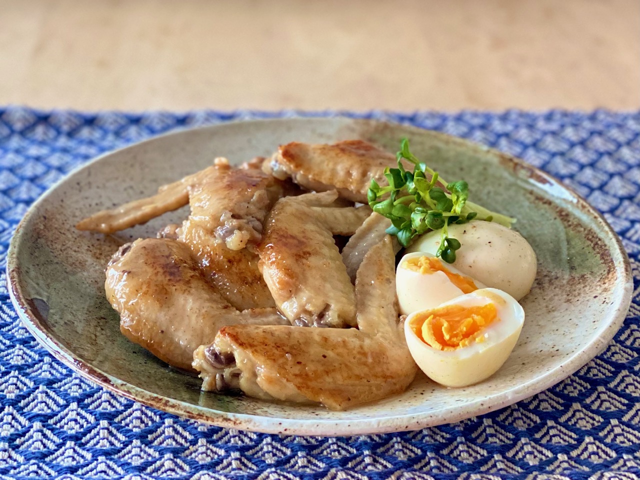 さっぱり梅手羽煮