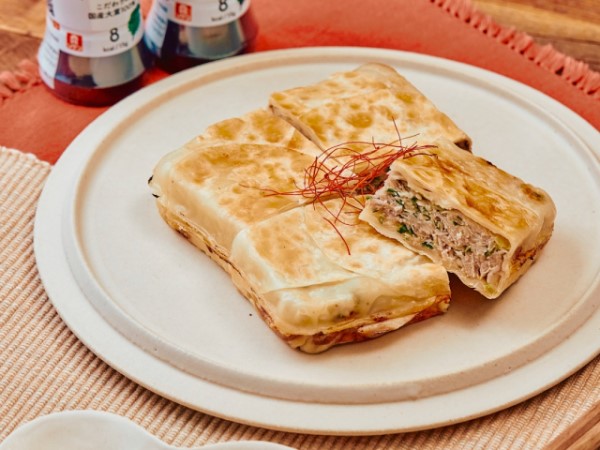 ホットサンド餃子