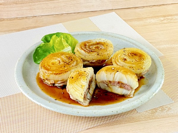 新玉ねぎのはさみ焼き