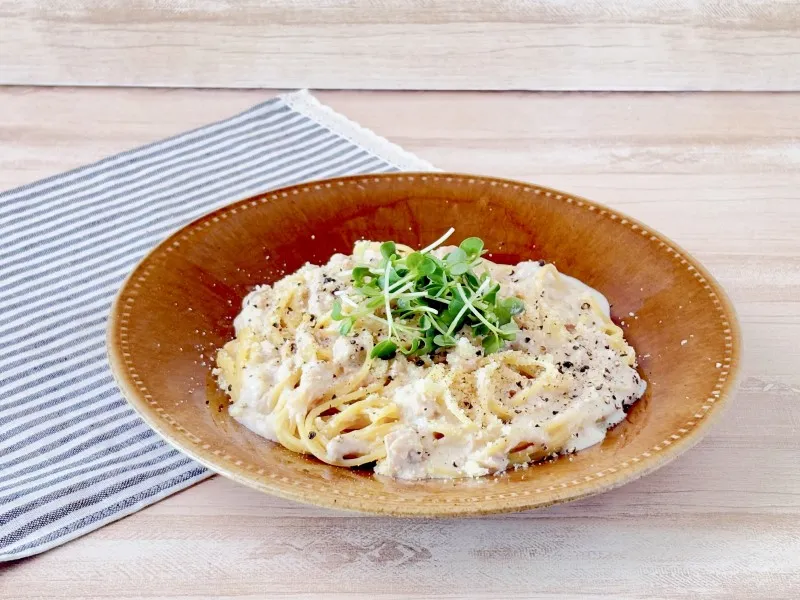 和風クリームパスタ