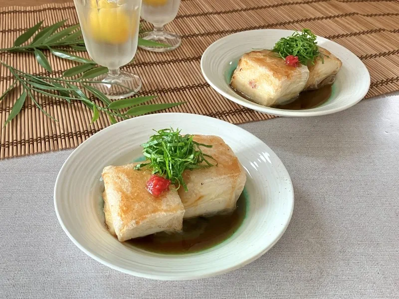 揚げない揚げ出し豆腐