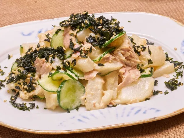 長いもとツナのポテトサラダ