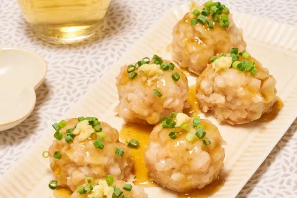 れんこん海老まんじゅう