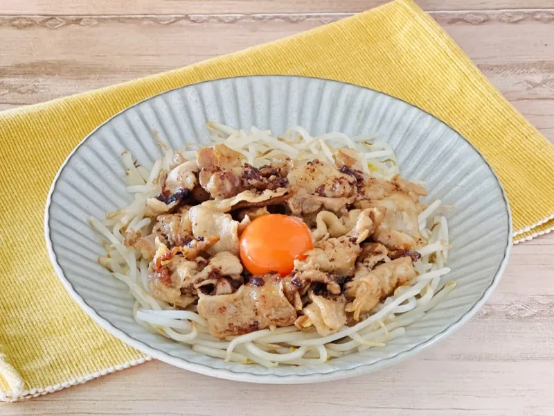 背徳豚バラもやし