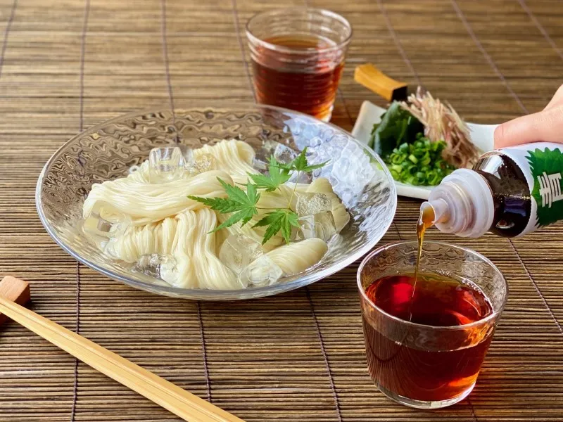 青じそのそうめんつゆ