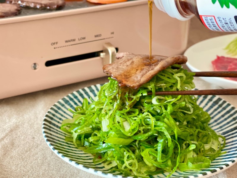 爆盛りねぎのさっぱり焼肉 | レシピ | 理研ビタミン株式会社