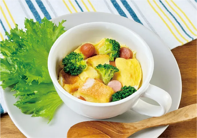 とうもろこしカップパンキッシュ