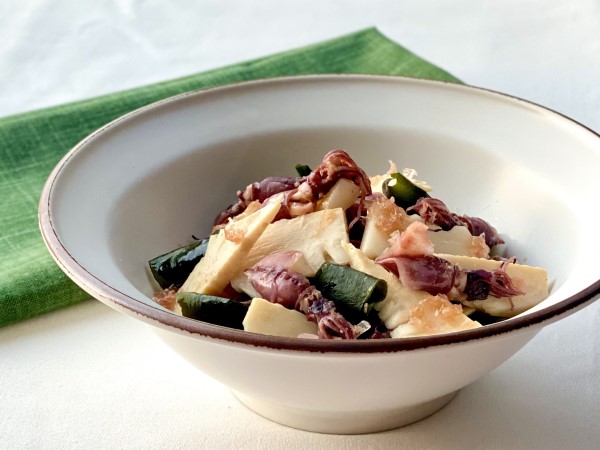 ホタルイカと筍の梅おかか ホタルイカと筍の梅おかか